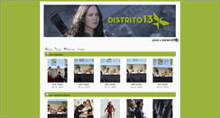 Desktop Screenshot of galeria.distrito13.com.br